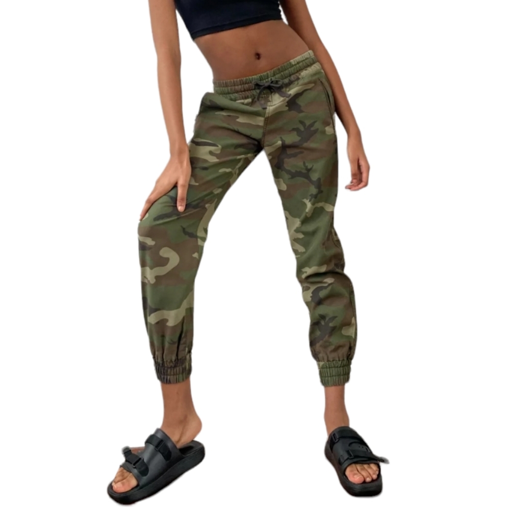 Aritzia TNA Alix Pant camouflage joggers